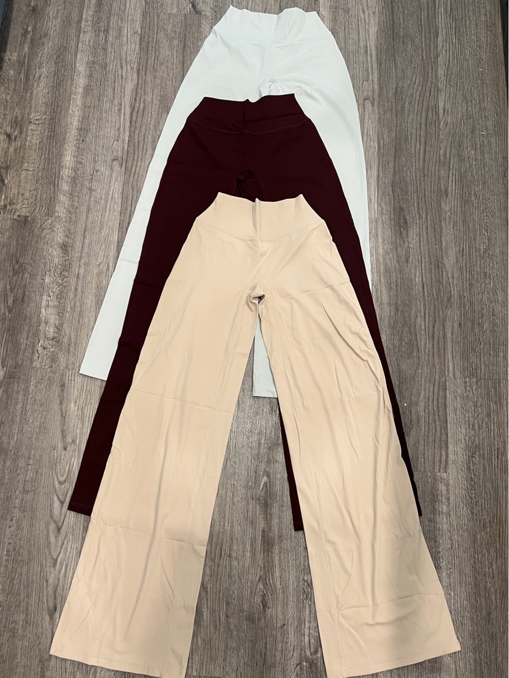 Bottoms 3-Pack in Beige, Brown, moon white